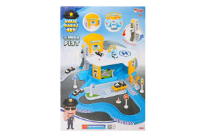 Іграшка Паркінг Поліцейська станція 2рівні 560*390*110мм Dede