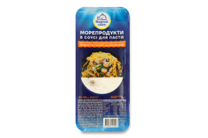 Морепродукти в соусі для пасти Водний світ лоток 180г