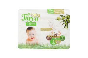 Підгузки Baby Turco Midi 3 5-9кг
