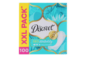 Прокладки щоденні гігієнічні ароматизовані Multiform Waterlily Deo Discreet 100шт