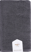 Рушник MBM My Home Хвиля темно-сірий 70х140 BT-10L