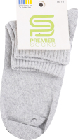 Шкарпетки Premier socks Економ сер рез сірі р16-18