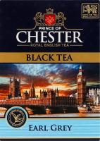 Чай черный цейлонский листовой с ароматом бергамота Earl Grey Prince of Chester к/у 80г