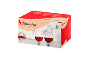 Келих д/коньяку Бiстро 395мл 6шт 44188 Пашабахче