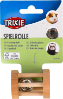 Іграшка д/гризунів Валик дерев"яний з дзвоником 3,5*5см арт6183 Тріксі