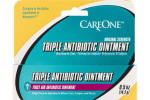 CareOne Triple Antibiotic Ointment Original Strength