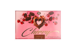 Цукерки Черрі 200г Бісквіт-шоколад