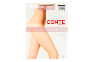 Колготки женские Conte elegant Slimfit 20den 3 natural