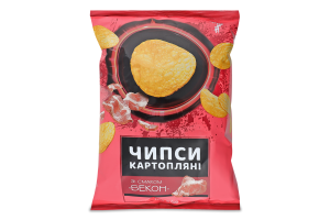 Чипсы картофельные Бекон 7 м/у 110г