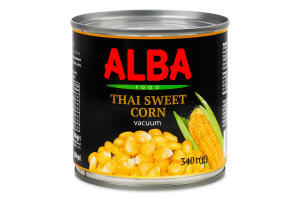 Кукуруза сахарная Alba Food ж/б 340г