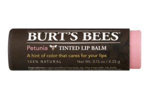 Burt's Bees Tinted Lip Balm Petunia