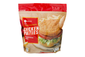SE Grocers Fully Cooked Chicken Patties