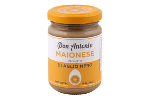 Майонез Don Antonio з чорн.часн. 43,5% 130г И376 (Італія)