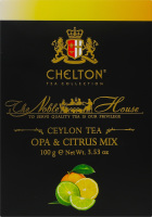Чай черный цейлонский OPA&Citrus mix Благородный дом Chelton в/с к/у 100г
