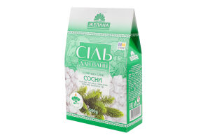 Соль для ванн с эфирным маслом сосны Желана 500г