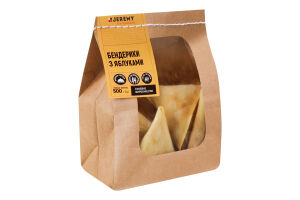 Бендерики с яблоками Jeremy м/у 500г