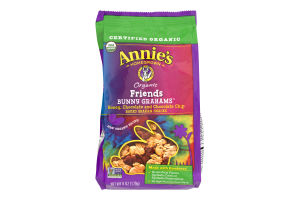Annie's Homegrown Organic Friends Bunny Grahams Honey, Chocolate and Chocolate Chip