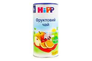 Чай для дітей від 6міс сухий швидкорозчинний фруктовий Hipp тубус 200г