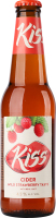 Сидр Kiss Wild strawberry4,5% 0,33л с/пл