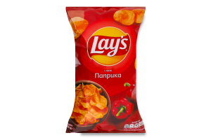 Чипси картопляні Паприка Lay's м/у 120г