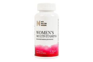 Добавка дієтична капсули Мультивітаміни для жінок My Nutri Week 90шт