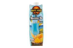 Напій безалкогольний Hawaiian Blue негазований 1л т/п Happy Vibes