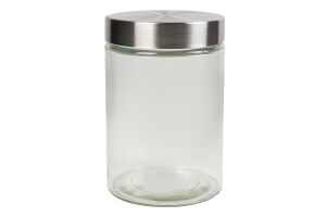 Банка д/зберігання продуктів скляна GSB9189 Оффтоп