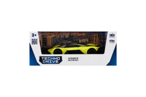 Іграшка Автомодель Aston Martin Valkyrie 2024 зелений/жовтий TechnoDrive