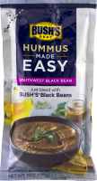 BUSH'S BEST Hummus Made Easy Southwest Black Bean