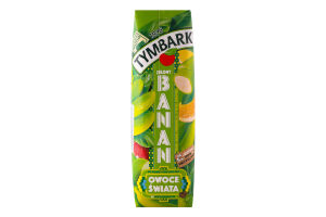 Напій соковий зі смаком банану мультифруктовий Плоди світу Tymbark т/п 1л