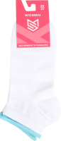 Носки женские MovementStandard №MS M0116S 035 39-41 белый-бледно-бирюзовый