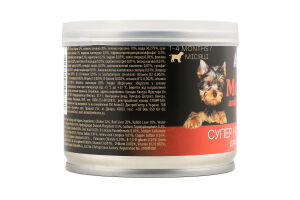 Корм д/ собак та цуценят легкий старт годування 195г ж/б AnimAll