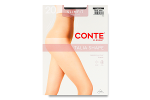 Колготки женские Conte elegant Slimfit 20den 5 nero