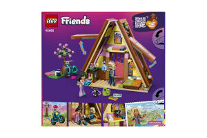 Конструктор для дітей від 6років №42682 Nature glamping cabin Friends Lego 295ел