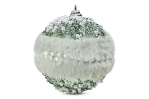 Прикраса ялинкова Перлина зими піноплас 8см 833972
