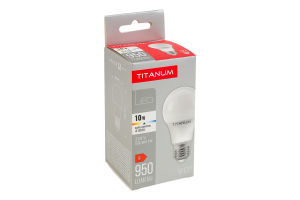 Лампа светодиодная 10W 950lm E27 4100К №TLA6010274 Titanum 1шт