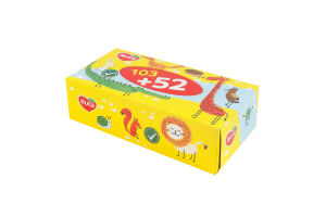 Серветки косметичні 2-х шарові Ruta 155шт