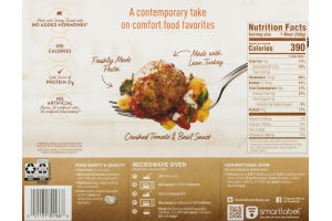 Marie Callender's Delights Baked Turkey Meatballs in a Crushed Tomato Basil Sauce