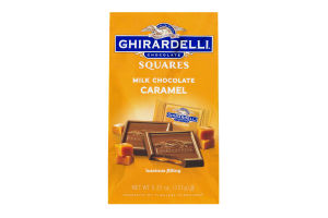 Ghirardelli Milk Chocolate Squares Caramel