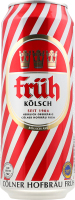 Пиво 0.5л 4.8% світле Kolsch Fruh з/б