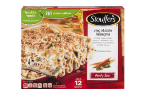 Stouffer's Vegetable Lasagna Party Size