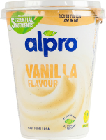 Продукт соевый ферментированный со вкусом ванили Alpro ст 400г