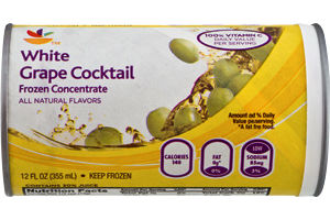 Ahold Frozen Concentrate White Grape Cocktail