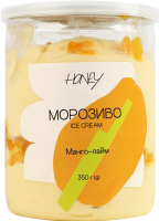 Морозиво Манго-лайм Honey п/б 350г