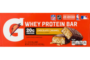 Gatorade Whey Protein Bar Chocolate Caramel - 12 CT