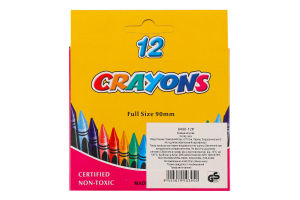 Крейда воскова Crayons 12кольорів Josef Otten