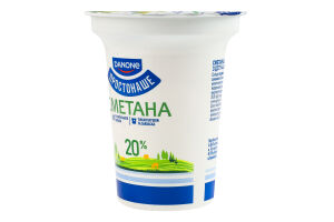 Сметана 20% Простонаше ст 300г