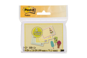 Post-It Notes 4 in 1