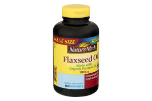 Nature Made Flaxseed Oil - 180 CT