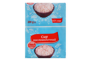 Сир кисломолочний 9,5% Вигода